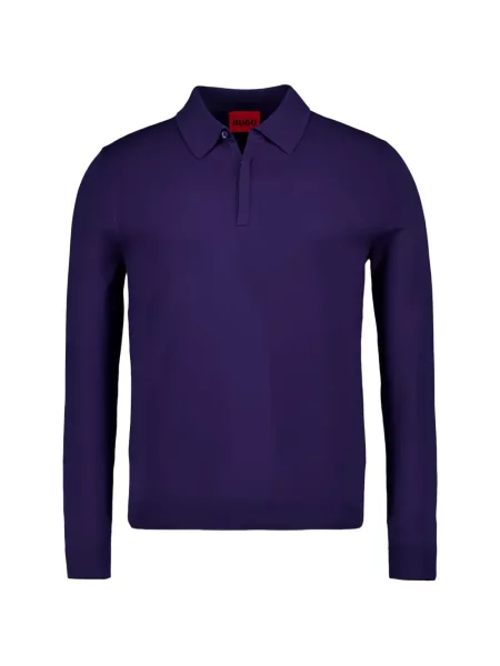 Tricou polo Hugo violet
