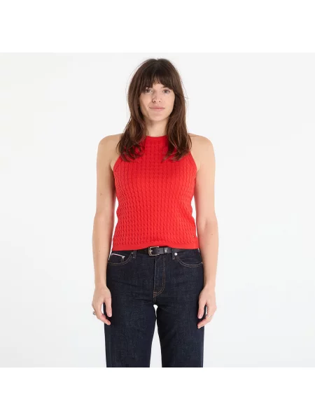 Tílko Tommy Hilfiger Co Cable Fine Gg Sl Slim Swt Fireworks S