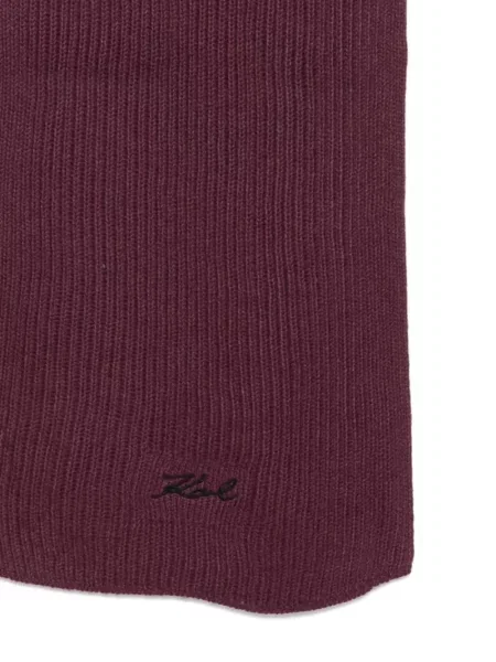 Fular Karl Lagerfeld tricotate violet