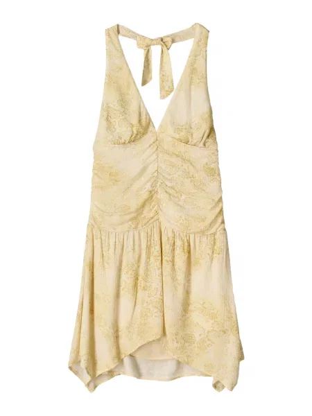 Bershka Rochie nisipiu / oliv