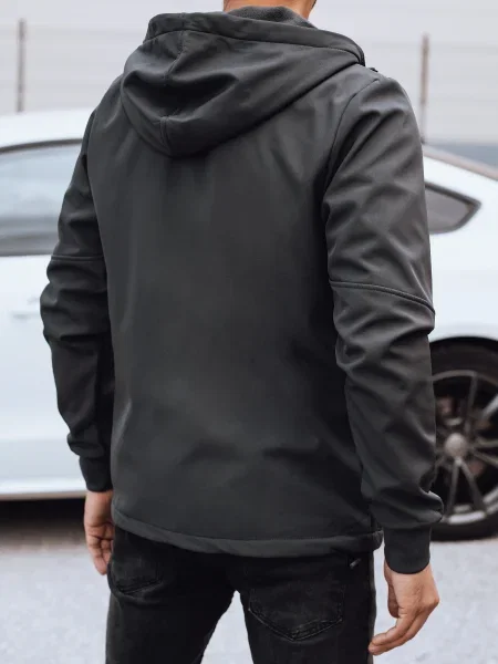 Geacă de tranziție Dstreet cu glugă gri