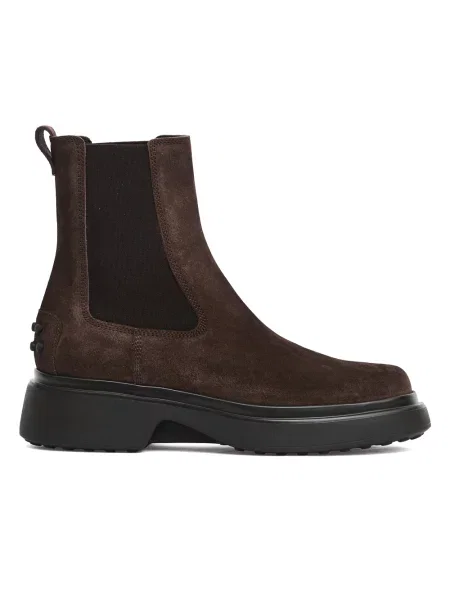 Sztyblety Tod's zamszowe brązowe