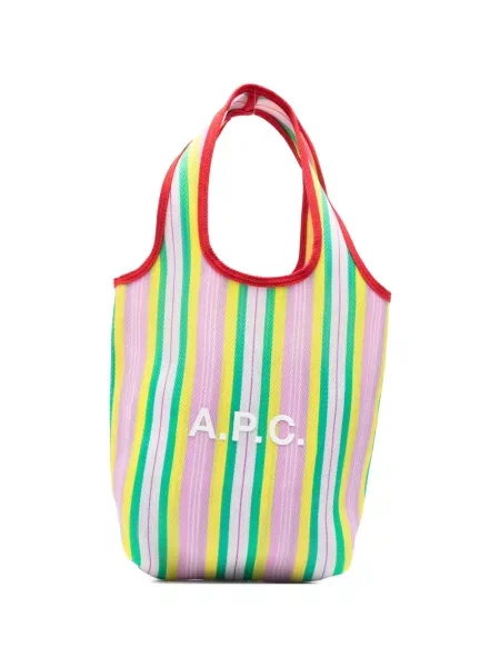 Geantă de mână A.p.c. cu autograf roz