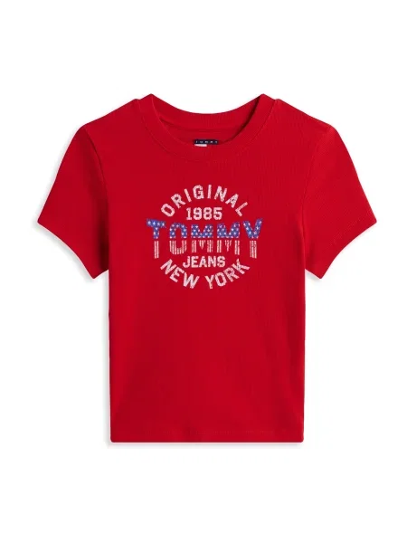 Tommy Jeans Tricou roșu