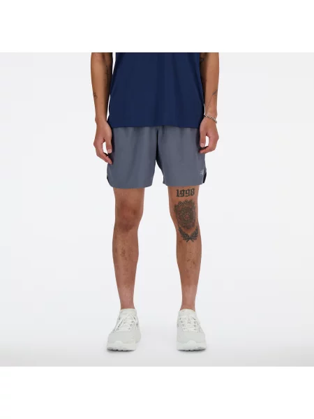 New Balance Běžecké Šortky 2 V 1 Rc Short šedá