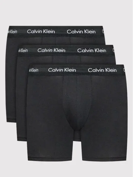 Calvin Klein Underwear Комплект 3 чифта боксерки черен