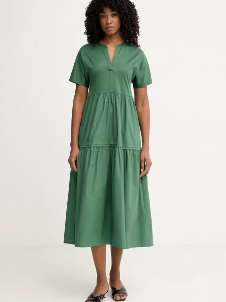 Weekend Max Mara Rochie de vară Capsula închis verde
