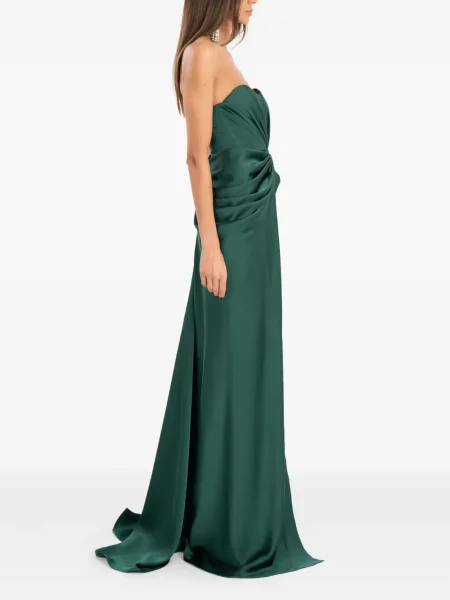 Rochie maxi Ana Radu de costum verde