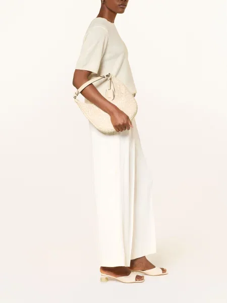 Selected Femme Spodnie Marlene weiss