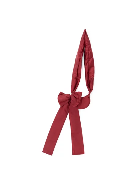 Lniana torebka Red Valentino czerwona