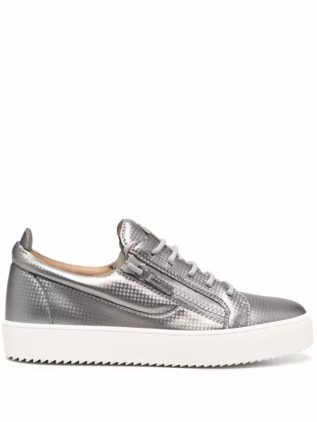 Sneakerși Giuseppe Zanotti argintiu