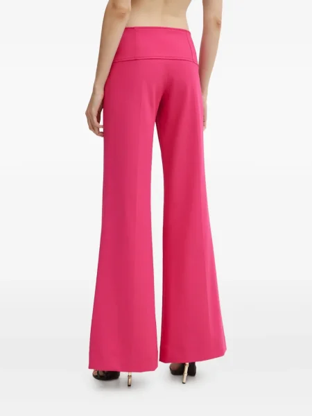 Pantaloni Versace Jeans Couture cu cataramă roz
