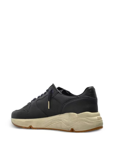 Кожени бягане обувки за бягане Golden Goose Running Sole черно