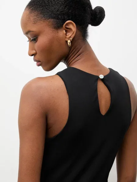 Сукня Answear.LAB maxi облягаюче чорний