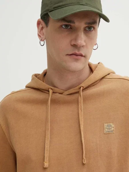 Melegítő felső Timberland barna