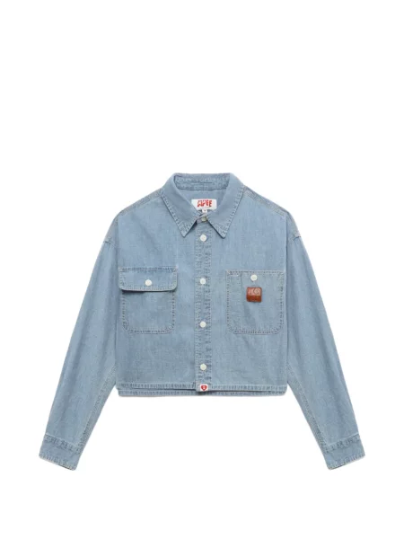 Koszula Apee™ By *a Bathing Ape® o krotszym kroju niebieska