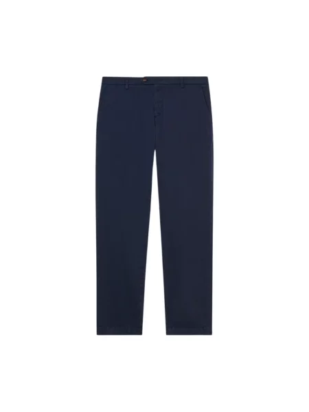 Сhinosy Brooks Brothers z twillu niebieskie