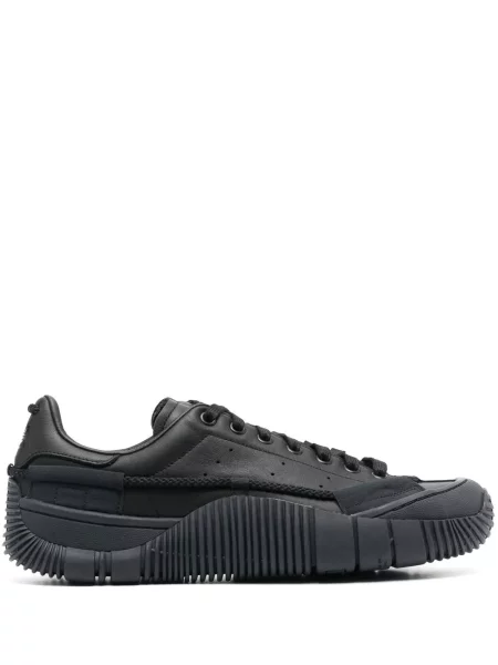 Sneakerși Adidas din piele negru