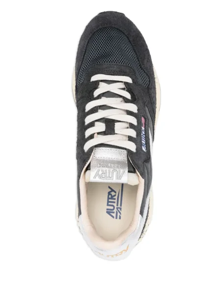 Sneakers Autry σουέντ μαύρο