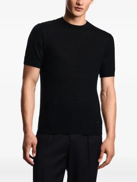 Μικρός μπλούζα Emporio Armani μαύρο