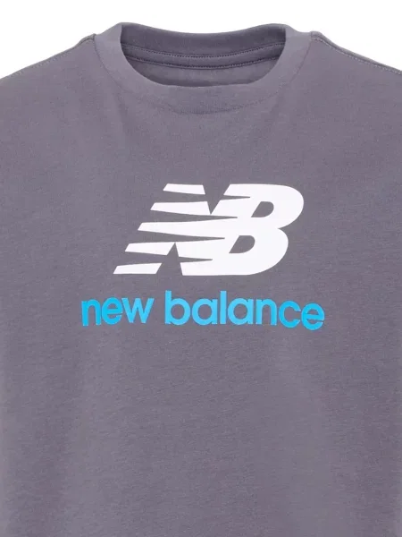 Koszulka dziecięca New Balance szara