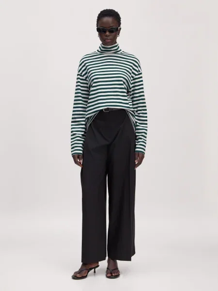 EDITED Tricou Kalena verde alb