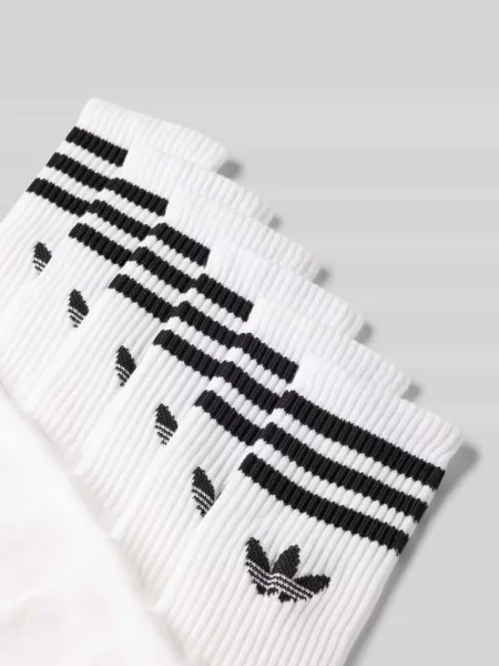 Skarpety długie adidas białe