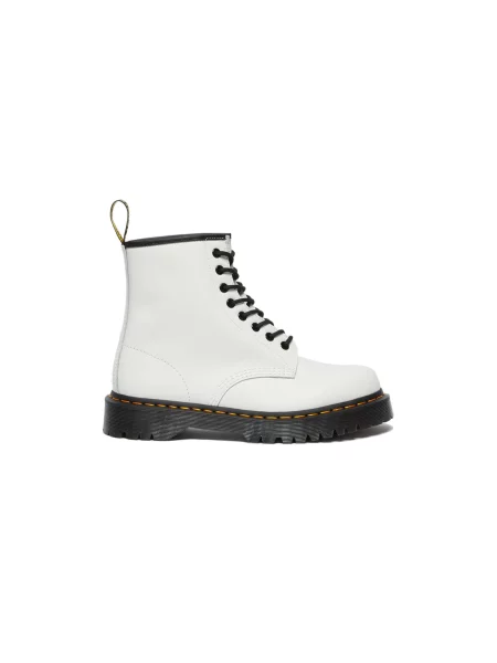 Dr. Martens Bex Smooth Leather Platform Boots Mężczyźni Obuwie Dr. Martens Size: 3 biały