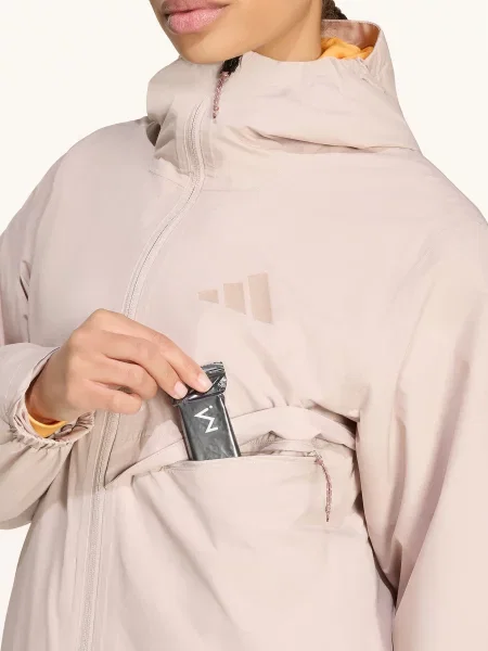 Adidas Terrex Nepromokavá Bunda Terrex Multi 2l světle růžová