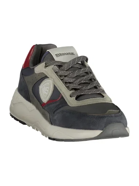 Sneakersy Blauer zamszowe niebieskie