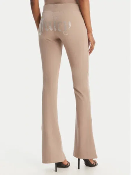 Juicy Couture Sportinės kelnės Christine Flared Leg smėlio