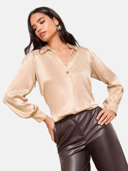 Friends Like These Bluză auriu