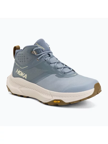Încălțăminte de trekking pentru bărbați HOKA Transport Hike GTX slate blue/stucco albastru