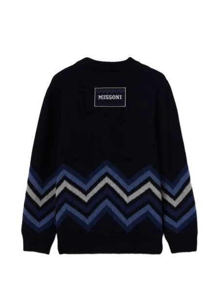 Sweter dziecięcy Missoni niebieski