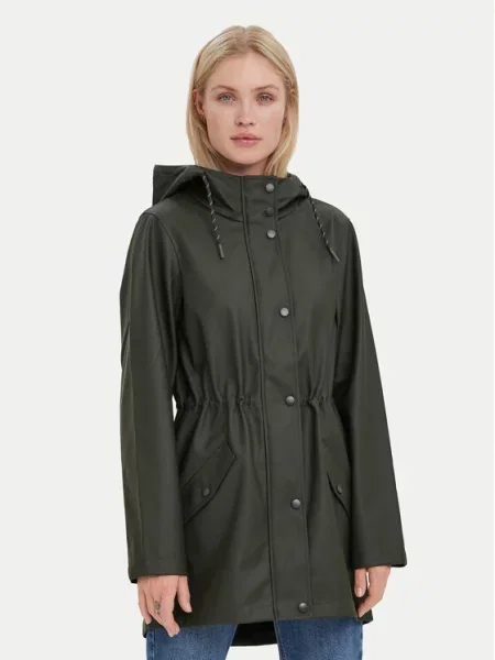 Vero Moda Kurtka przeciwdeszczowa Malou szary