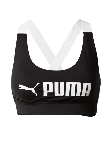PUMA Mid Impact fitness podprsenka Puma Fit puma black čierna