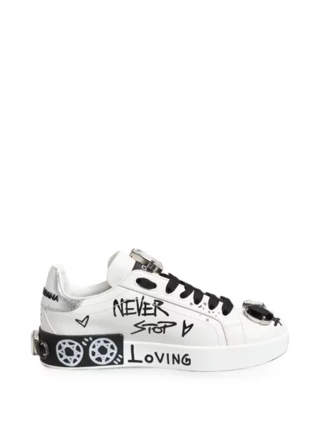 Sneakersy Dolce And Gabbana białe