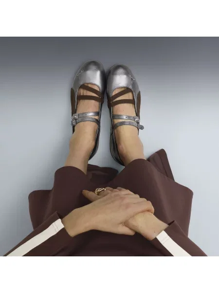 PUMA sneakersy Speedcat Lux Ballet Buty brązowy