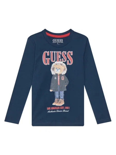 Guess Bluză Bleumarin