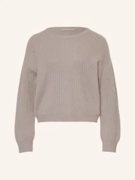 The Mercer N.Y. Sweter Z Wełny Merynosowej I Kaszmiru beige beżowy