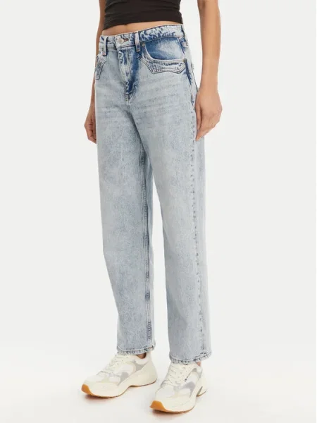 Tommy Jeans Дънки Layla Straight Fit син