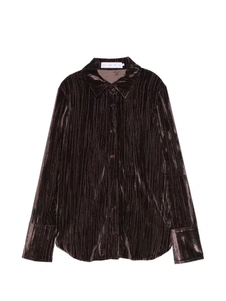 Cămașă Proenza Schouler White Label de catifea alb