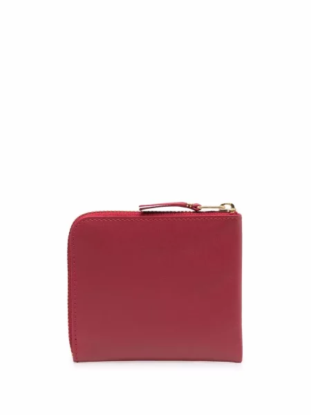 Portofel Comme Des Garçons Wallet din piele roșu
