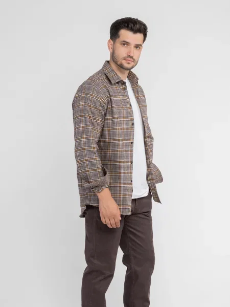 Сорочка Arber коричневий