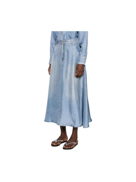 Spódnica Pierre Louis Mascia niebieska