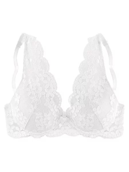 PETITE FLEUR Sutien / negru alb