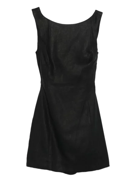 Mała mały sukienka mini Faithfull The Brand garniturowa czarna