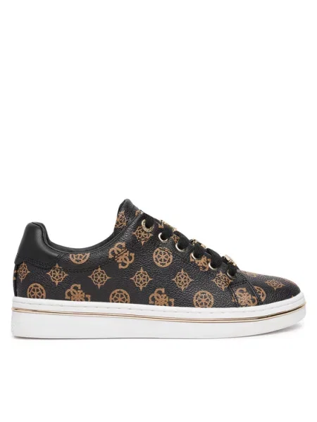 Guess Sneakersy FLPSTA brązowy