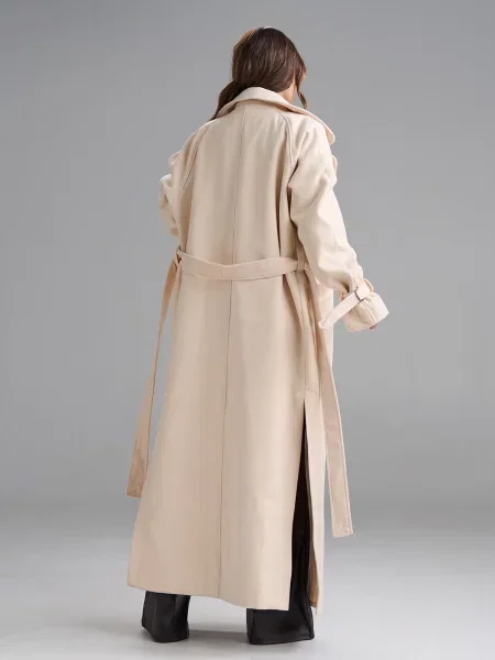 Пальто ISSA Plus бежевий