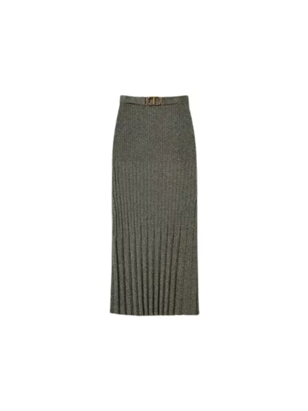Spódnica midi Twinset zielona